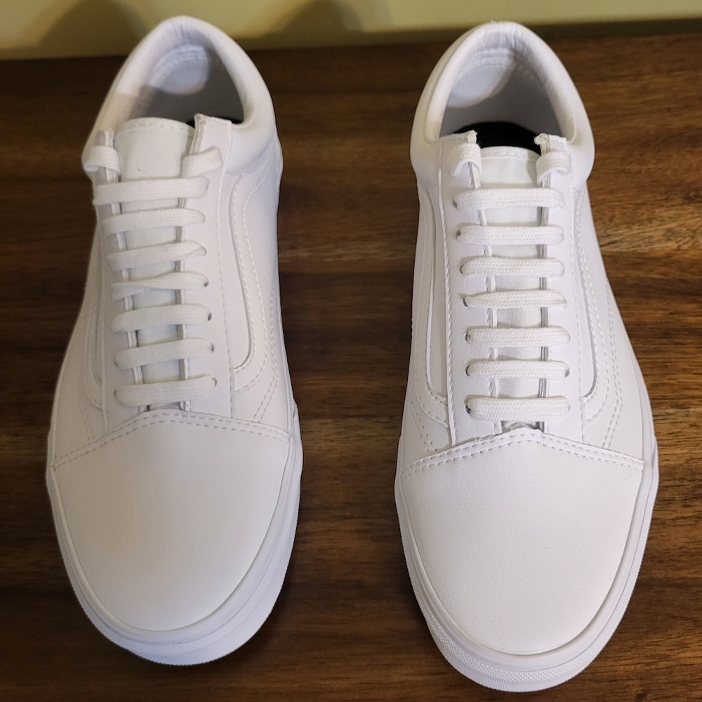 Limited Edition leather Vans Mr. Whiteley sz 10. Brand New !